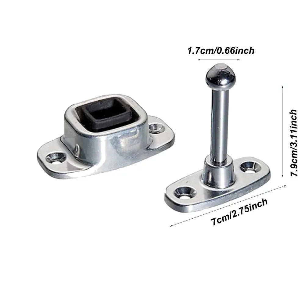 1 Set Caravan Door Plug Bracket Luggage Door Fixing Clip Caravan Interior Accessories for RV Baggage Door Trailer Door