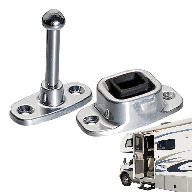 1 Set Caravan Door Plug Bracket Luggage Door Fixing Clip Caravan Interior Accessories for RV Baggage Door Trailer Door