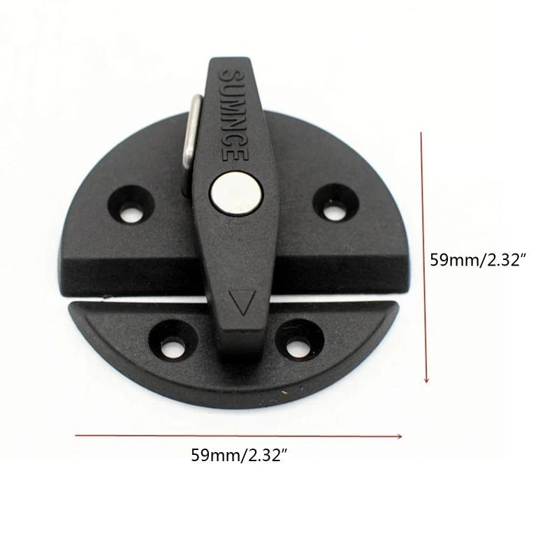 Nylon RV camper Door Round twist Door Latch