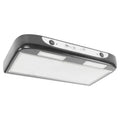 12V RV Kitchen Extractor Hood Stainless Steel With Dual LED Lights Removable Filter for Cleaning