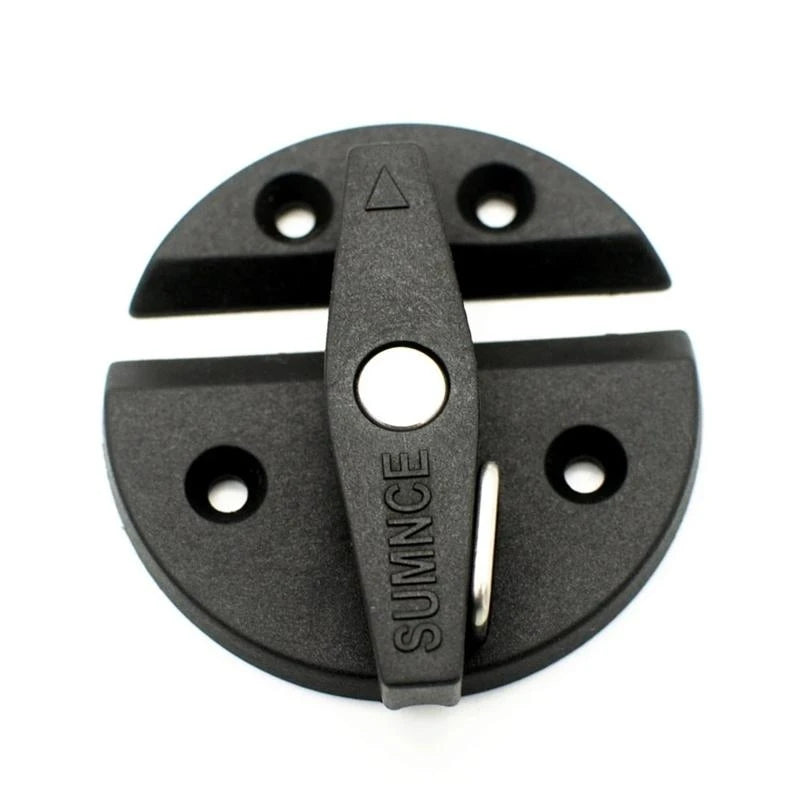 Nylon RV camper Door Round twist Door Latch