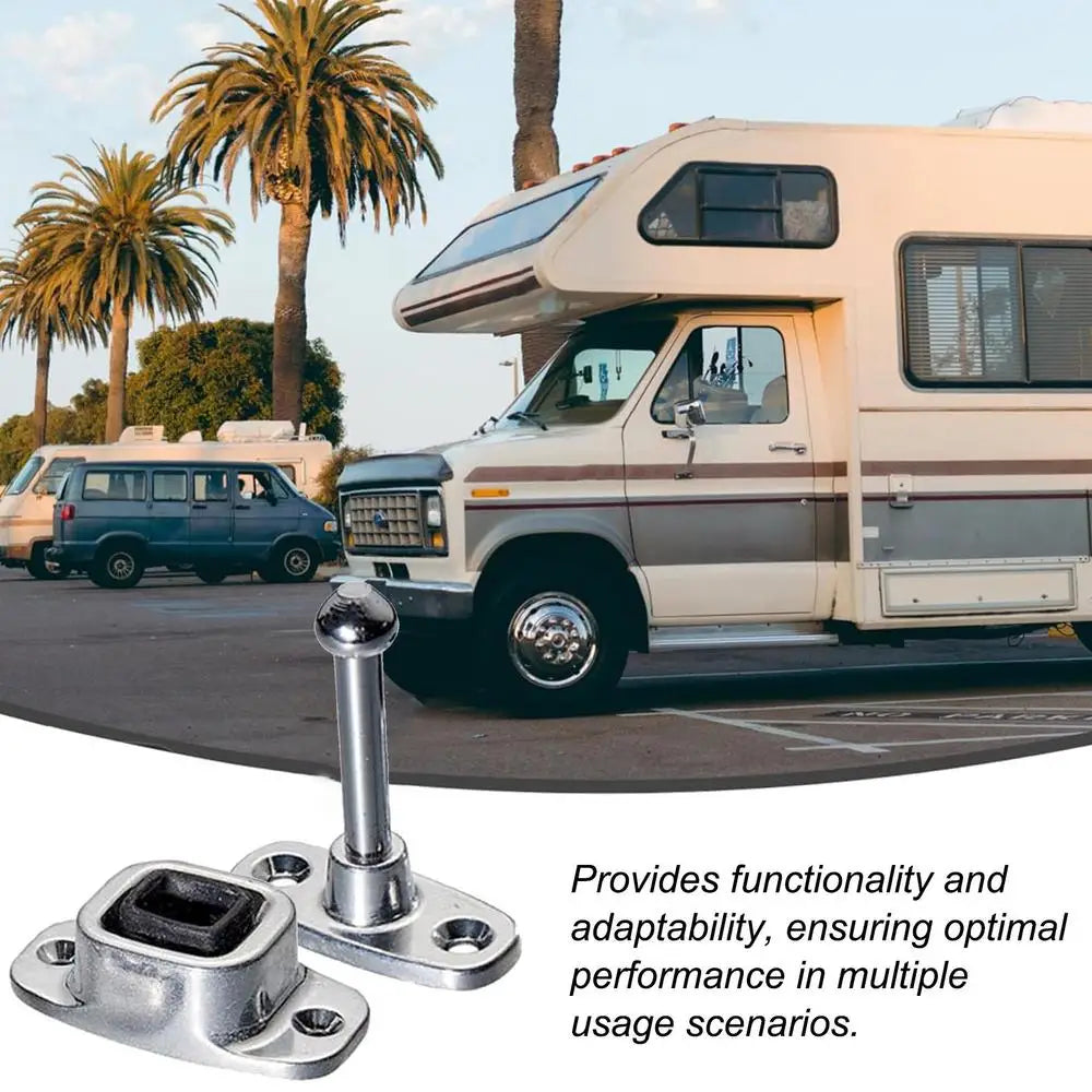 1 Set Caravan Door Plug Bracket Luggage Door Fixing Clip Caravan Interior Accessories for RV Baggage Door Trailer Door