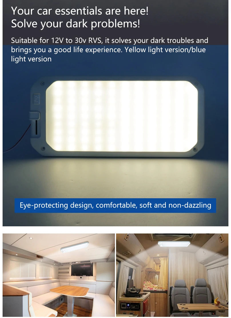 Rv LED interior lights 12v - 30v DC