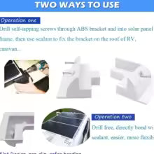 Solar Panel Mounting Brackets