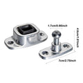 1 Set Caravan Door Plug Bracket Luggage Door Fixing Clip Caravan Interior Accessories for RV Baggage Door Trailer Door