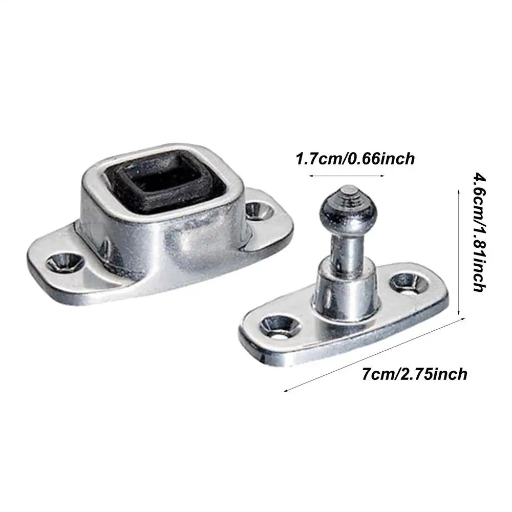 1 Set Caravan Door Plug Bracket Luggage Door Fixing Clip Caravan Interior Accessories for RV Baggage Door Trailer Door