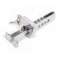 Stainless Steel Pedal Lock with lock