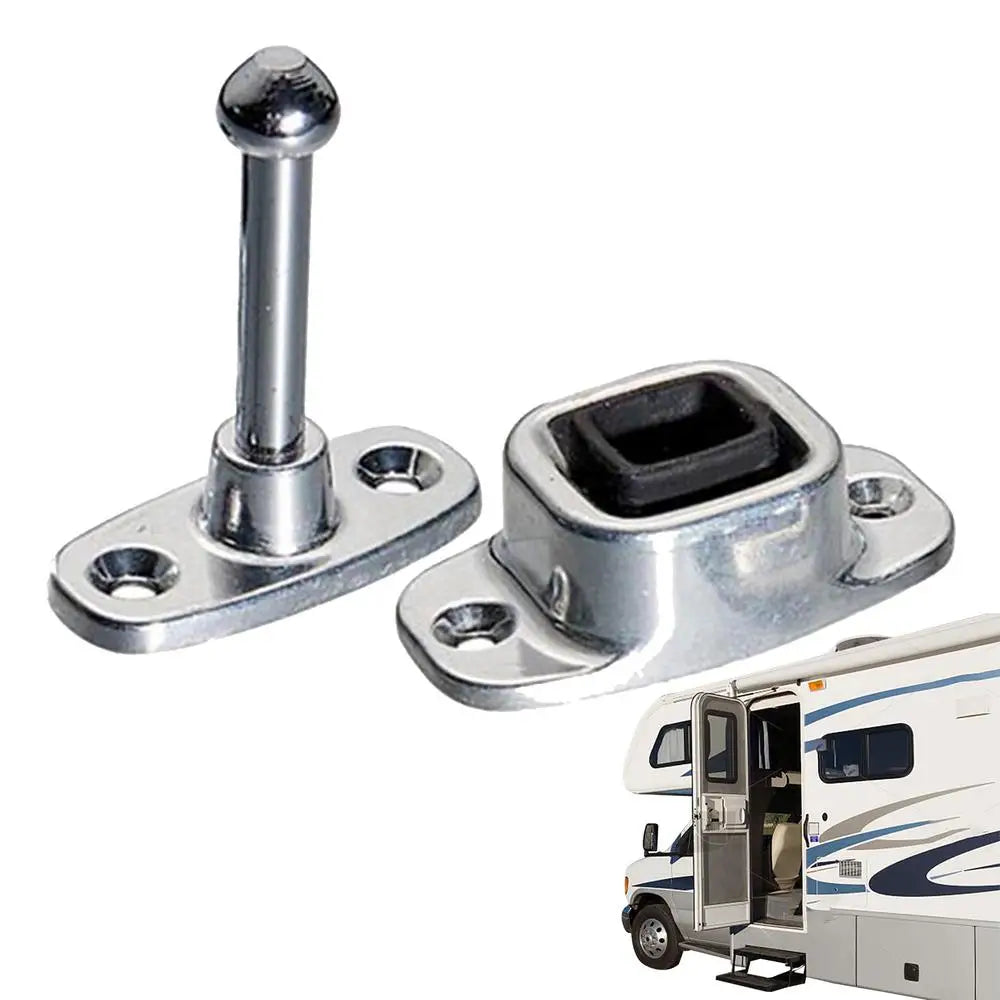 1 Set Caravan Door Plug Bracket Luggage Door Fixing Clip Caravan Interior Accessories for RV Baggage Door Trailer Door