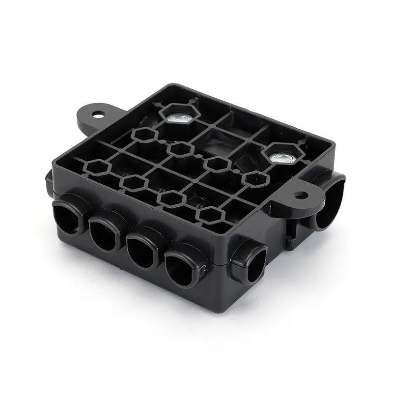 1PCS 5 Ways Fuse 12v & 24v Box With Bus Bar HEAVY DUTY Power Distribution Fuse Box Block Mega & Midi Fuses Holder Car Parts