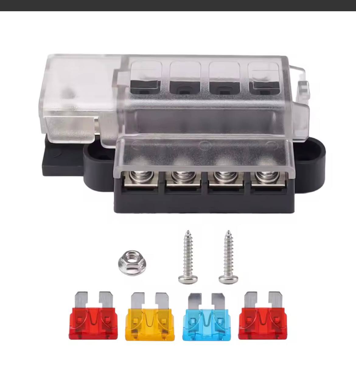 4 Way Fuse Distribution Block