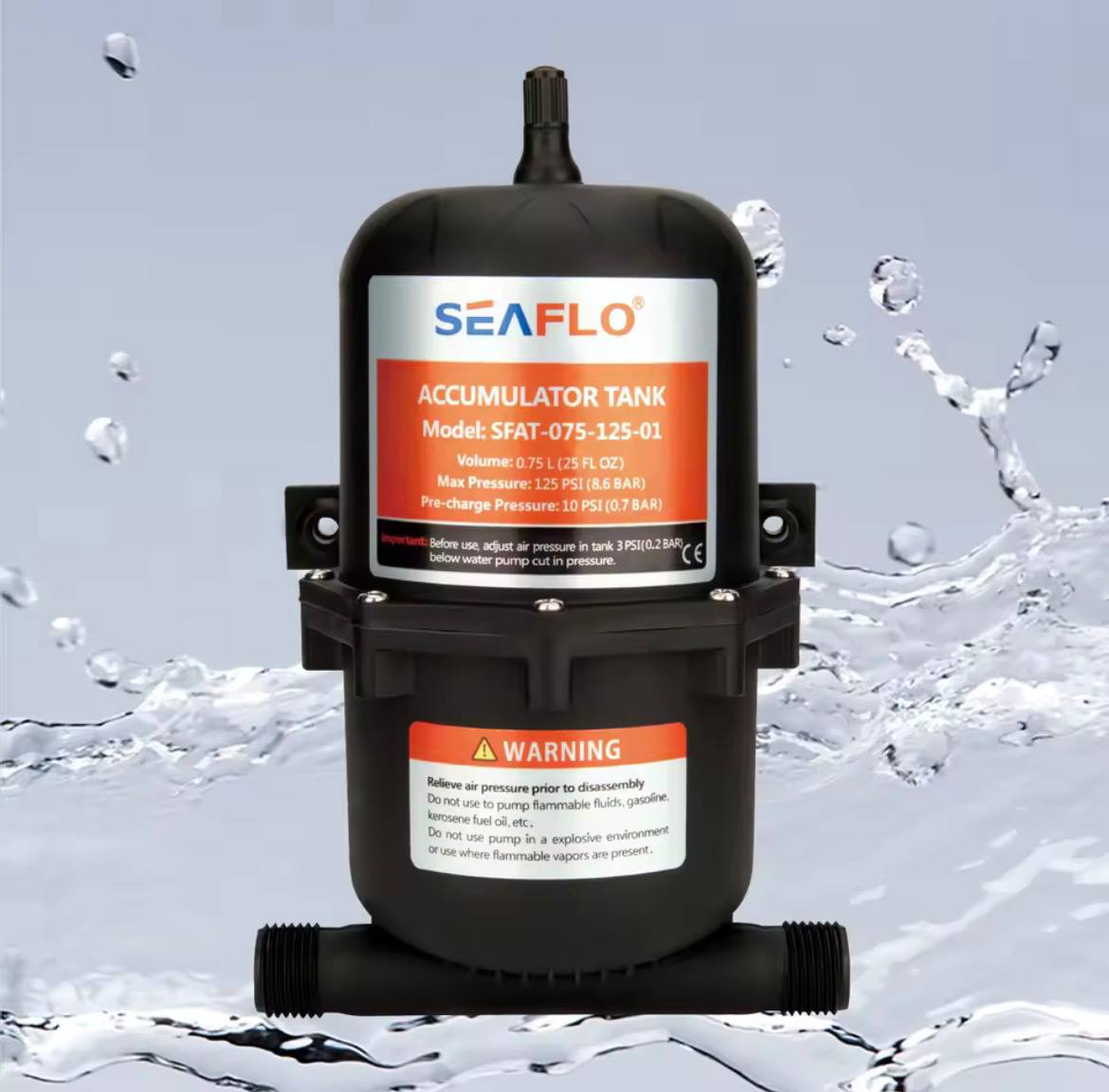 Water Accumulator Tank 0.75L